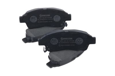 комплект спирачно феродо, дискови спирачки STELLOX 1602 000-SX