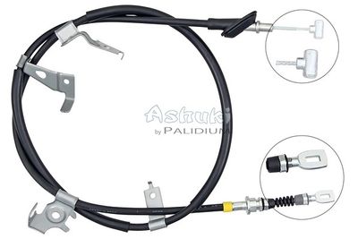 ASHUKI by Palidium ASH3-1134 Трос ручного тормоза  для SUZUKI SX4 (EY, GY) 1.6 VVT (RW 416)