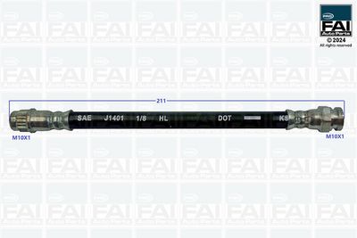 Brzdová hadice FAI AutoParts FPBH202