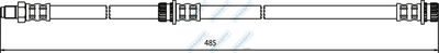 APEC Brake Hose BHO4199