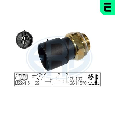 COMUTATOR TEMPERATURA VENTILATOR RADIATOR