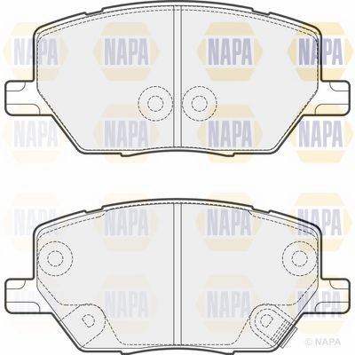 Brake Pad Set NAPA PBP7685