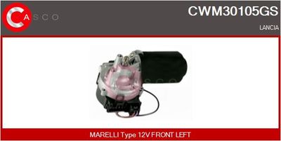 Двигатель стеклоочистителя CASCO CWM30105GS для LANCIA THEMA