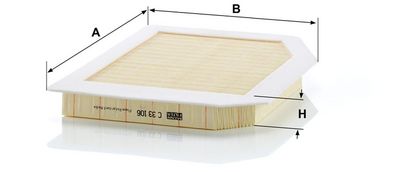 LUFTFILTER MANN-FILTER C33106 1