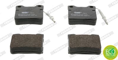 Ferodo Brake Pad Set, disc brake FDB619