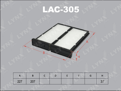LYNXauto LAC-305 Фільтр салону 