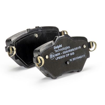 BREMSBELAGSATZ SCHEIBENBREMSE DELPHI LP2505 34