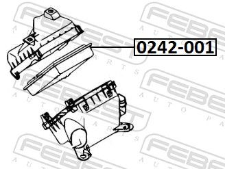 FILTRU AER FEBEST 0442001 1