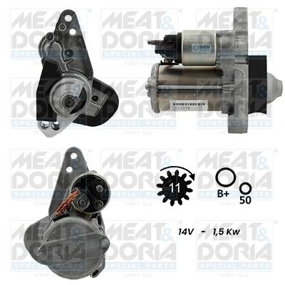 Rozrusznik MEAT & DORIA 5010978G