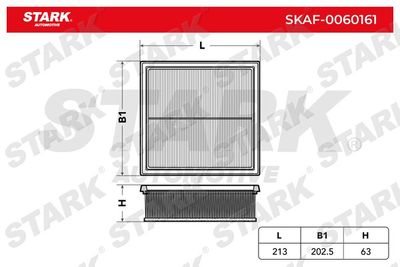 Воздушный фильтр Stark SKAF-0060161 для ABARTH PUNTO
