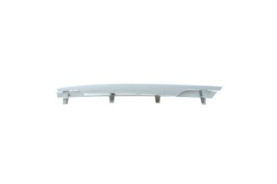 Grillestrip vooraan Voor Rechts (Top, met dagrijlichten gaten, plastic, chroom) past: MERCEDES GLK X204 06.08-05.12