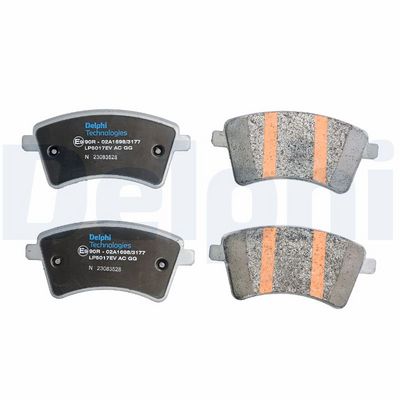 Brake Pad Set, disc brake LP5017EV