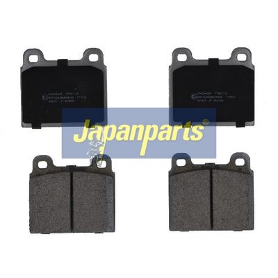 JAPANPARTS Stabdžių trinkelių rinkinys, diskinis stabdys