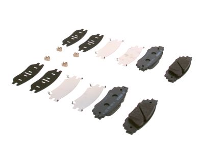 BREMSBELAGSATZ SCHEIBENBREMSE BOSCH 0986424927 13