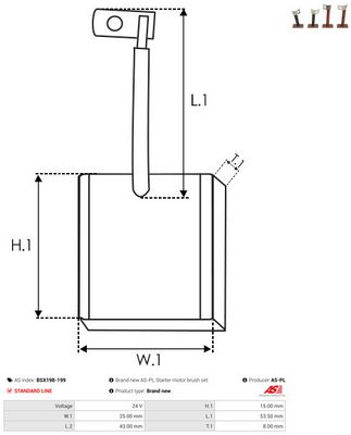 PERIE ELECTROMOTOR AS-PL BSX198199 1