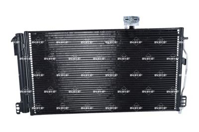 A/C condensator (met droger) past: MERCEDES SLK (R171) 1.8/3.0/3.5 03.04-02.11