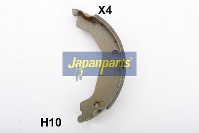 JAPANPARTS Stabdžių trinkelių komplektas