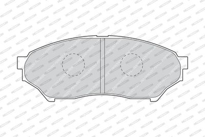 Remblokken set Voor , past: MITSUBISHI PAJERO JUNIOR I, PAJERO PININ I, PAJERO SPORT I 1.1/1.8/2.0 10.95-06.07