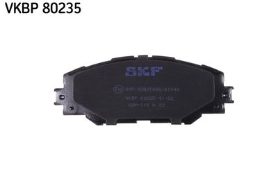 Комплект тормозных колодок, дисковый тормоз VKBP 80235