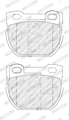 SET PLACUTE FRANA FRANA DISC FERODO FDB1994 1