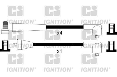 Комплект проводов зажигания QUINTON HAZELL XC502 для TRIUMPH SPITFIRE