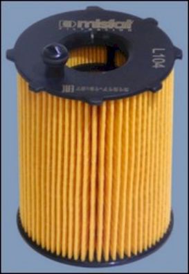 MISFAT L104 Масляный фильтр  для MITSUBISHI ASX (Митсубиши Асx)