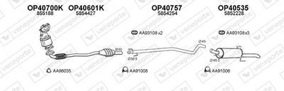 SISTEM DE ESAPAMENT VENEPORTE 400369