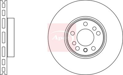 APEC Brake Disc DSK2223