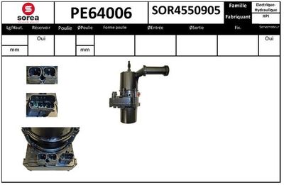 Hydraulické čerpadlo, řízení EAI PE64006