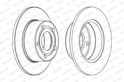 Brake Disc DDF321C