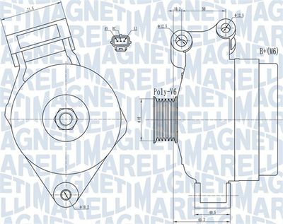 Generator MAGNETI MARELLI 063731925010