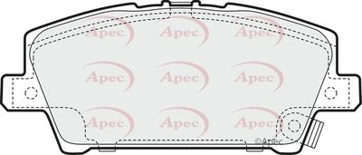 Brake Pad Set APEC PAD1538