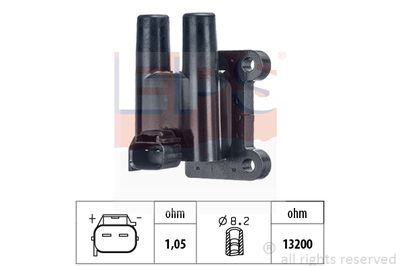 EPS 1.970.584 Катушка зажигания  для HYUNDAI GETZ (Хендай Гетз)