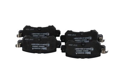 BREMSBELAGSATZ SCHEIBENBREMSE VALEO 302583A 26