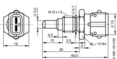 BOSCH 0 280 130 039 BOSCH 0 280 130 039