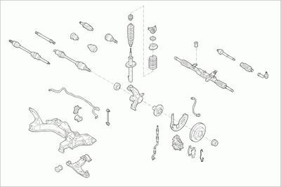 LENKUNG LEMFÖRDER FORDFOCUSFL009