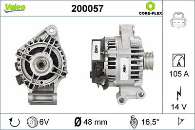 генератор VALEO 200057