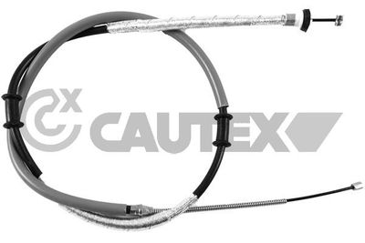 Тросик, cтояночный тормоз CAUTEX 019037 для FIAT DOBLO