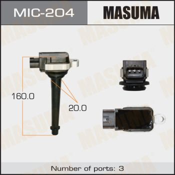 Катушка зажигания MASUMA MIC-204 для NISSAN NOTE