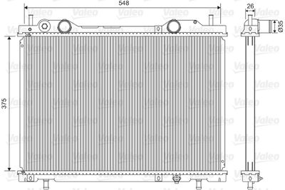 VALEO 731972 Крышка радиатора  для FIAT MULTIPLA (Фиат Мултипла)