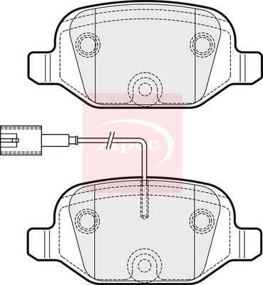 DriveTec Brake Pads DBPPAD1819