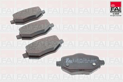 Zestaw klocków hamulcowych, hamulce tarczowe FAI AUTOPARTS BP586