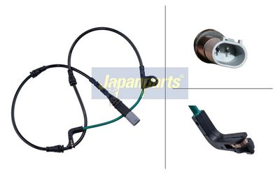 предупредителен контактен сензор, износване на накладките JAPANPARTS BPW-158