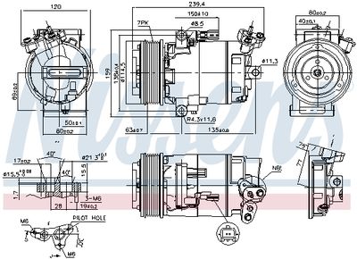 Compressor, air conditioning 890015