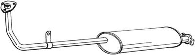BOSAL Vorschalldämpfer