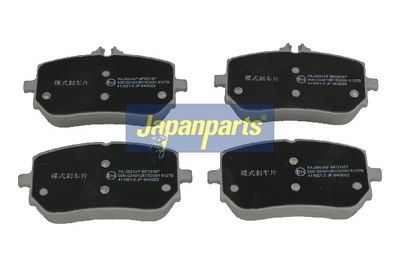 JAPANPARTS Stabdžių trinkelių rinkinys, diskinis stabdys