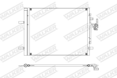 CONDENSATOR CLIMATIZARE WALKER WCD00324 7