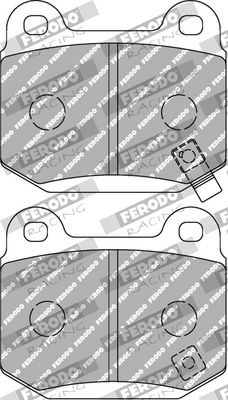 BREMSBELAGSATZ SCHEIBENBREMSE FERODO RACING FDS1562 1