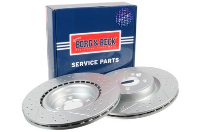 спирачен диск BORG & BECK BBD5557