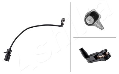 Styk ostrzegawczy, zużycie okładzin hamulcowych ASHIKA BPW-149